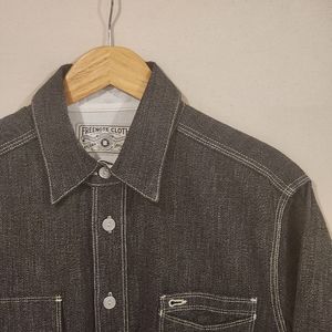 Freenote Cloth Lambert Shirt in Salt and Pepper S